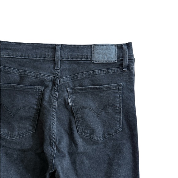 Levi's 311 Shaping Skinny Jeans In Soft Black Size 29 - Picture 6 of 9